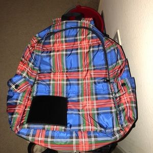 JW Anderson Plaid Backpack